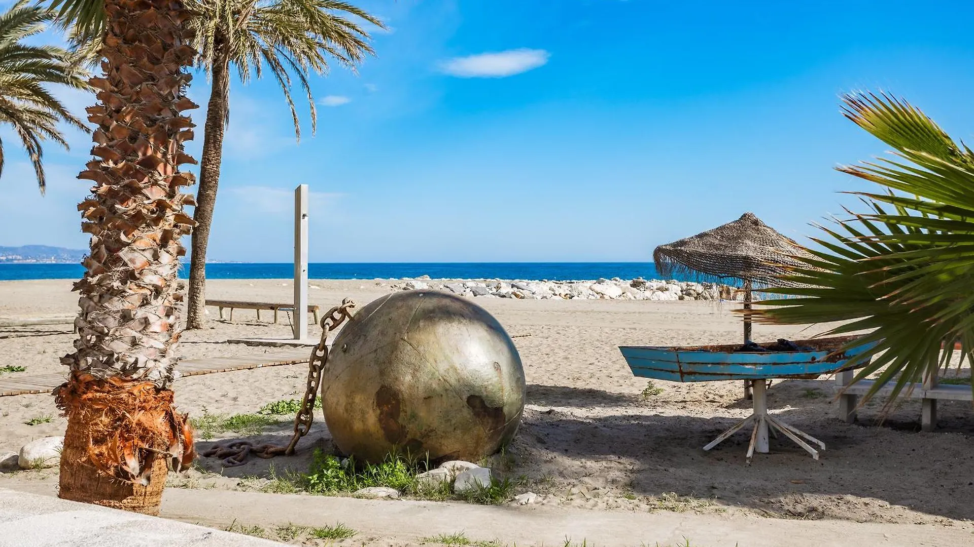 New Renovated Front Line Beach Playa Rocio Puerto Banus Marbella